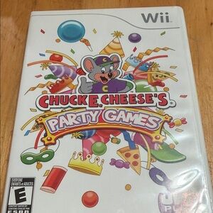 🖤Nintendo Wii Chuck E. Cheese’s Party Games Game🖤
